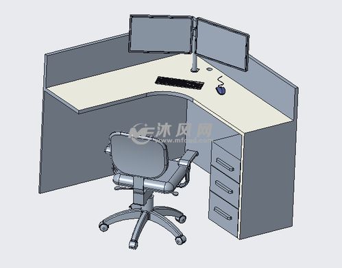 办公桌与办公用品图纸资源推荐 沐风网一站式下载指南